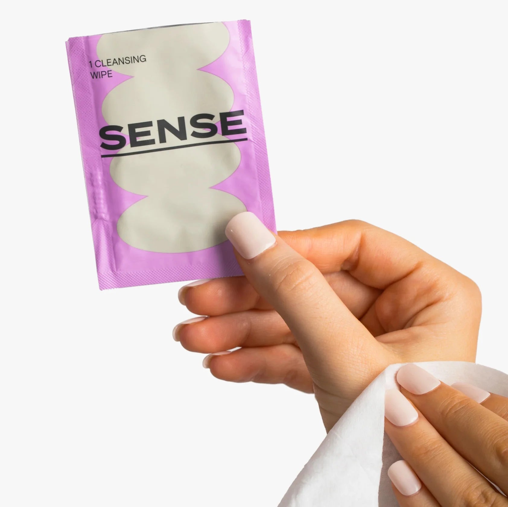 Sense cleansing wipes 1 pack