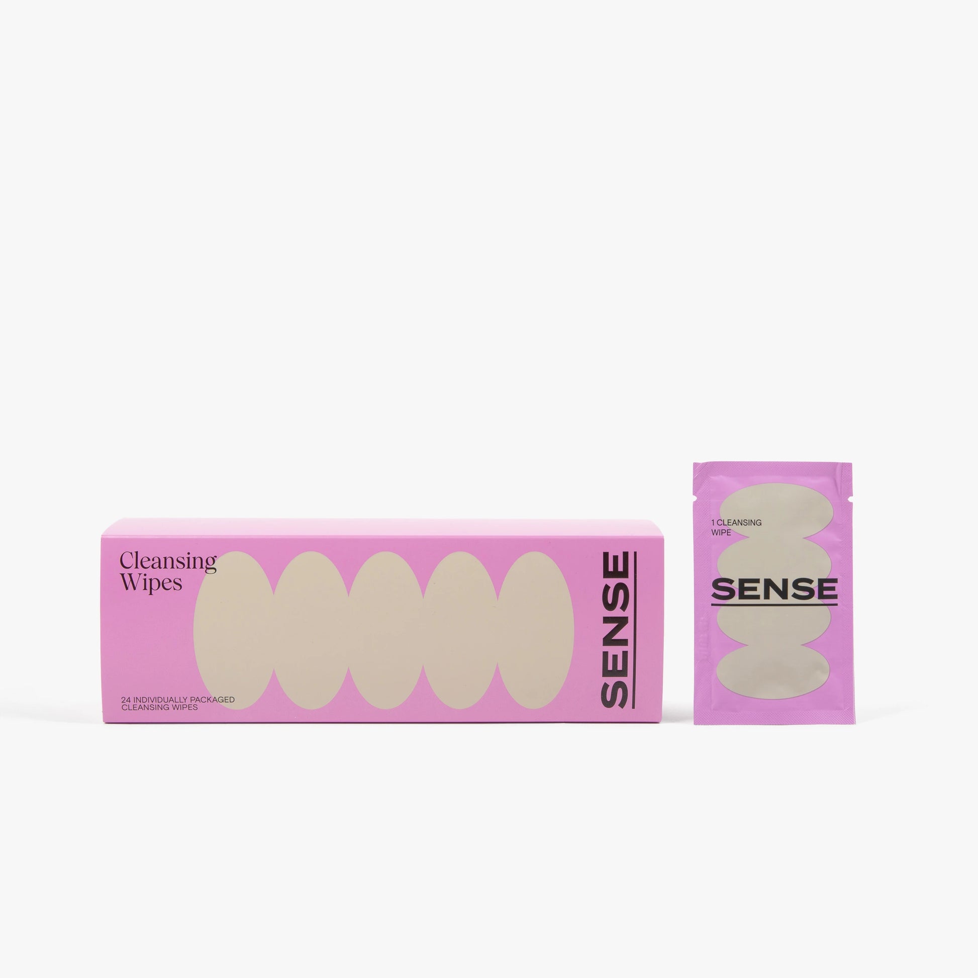 Sense cleansing wipes 24 pack