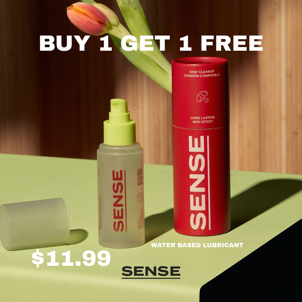 Sense Water Based Lubricant - BUY 1 GET 2, LIMITED PROMO!