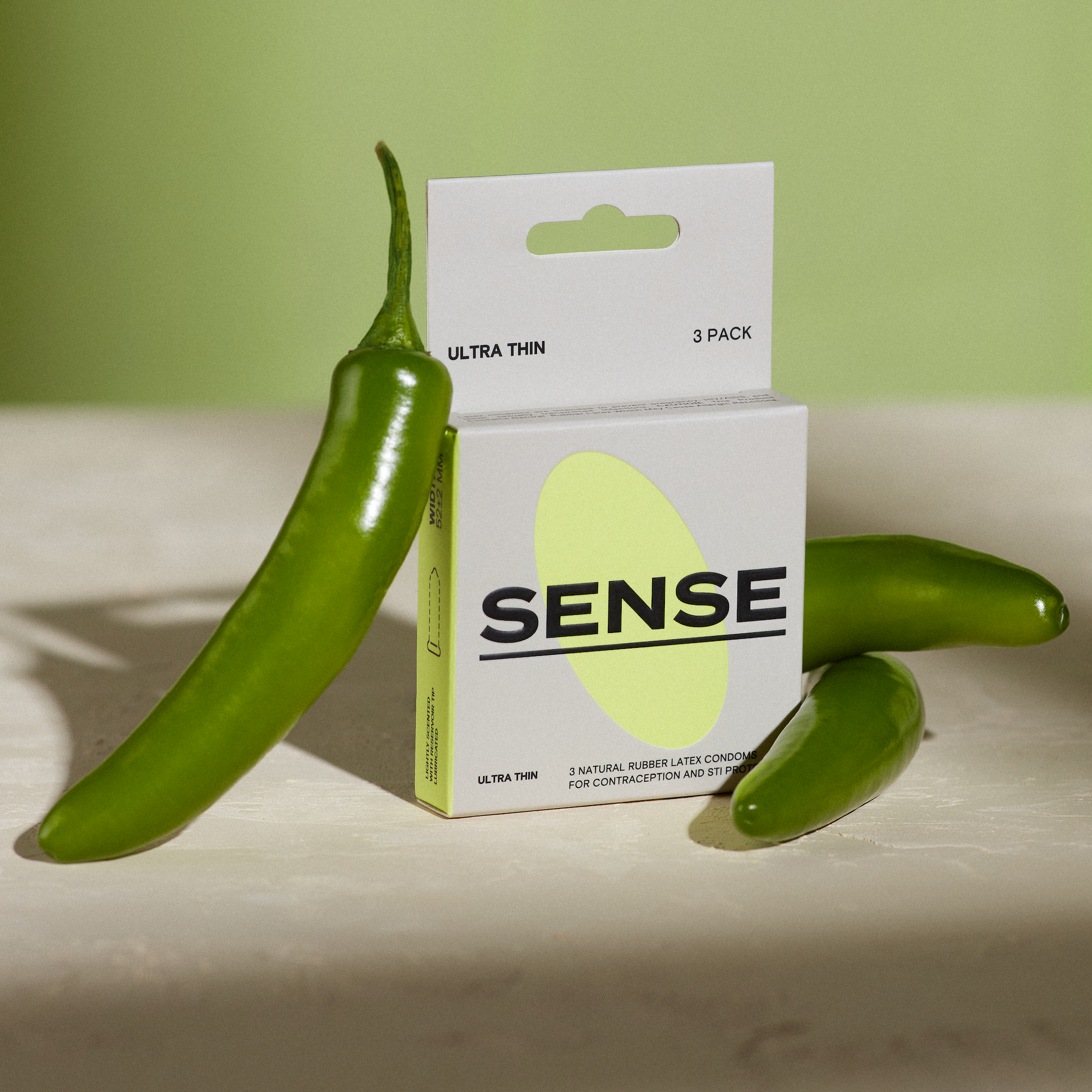 Sense Thinnest Condoms, Ultra Thin Condoms for Extra Sensitivity ...