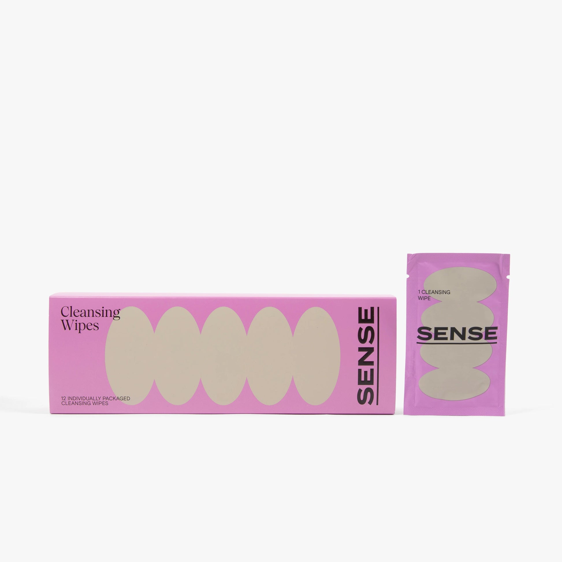 Sense cleansing wipes 12 pack 