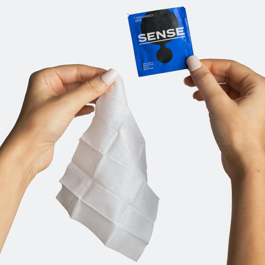 Sense endurance wipes 1 pack 